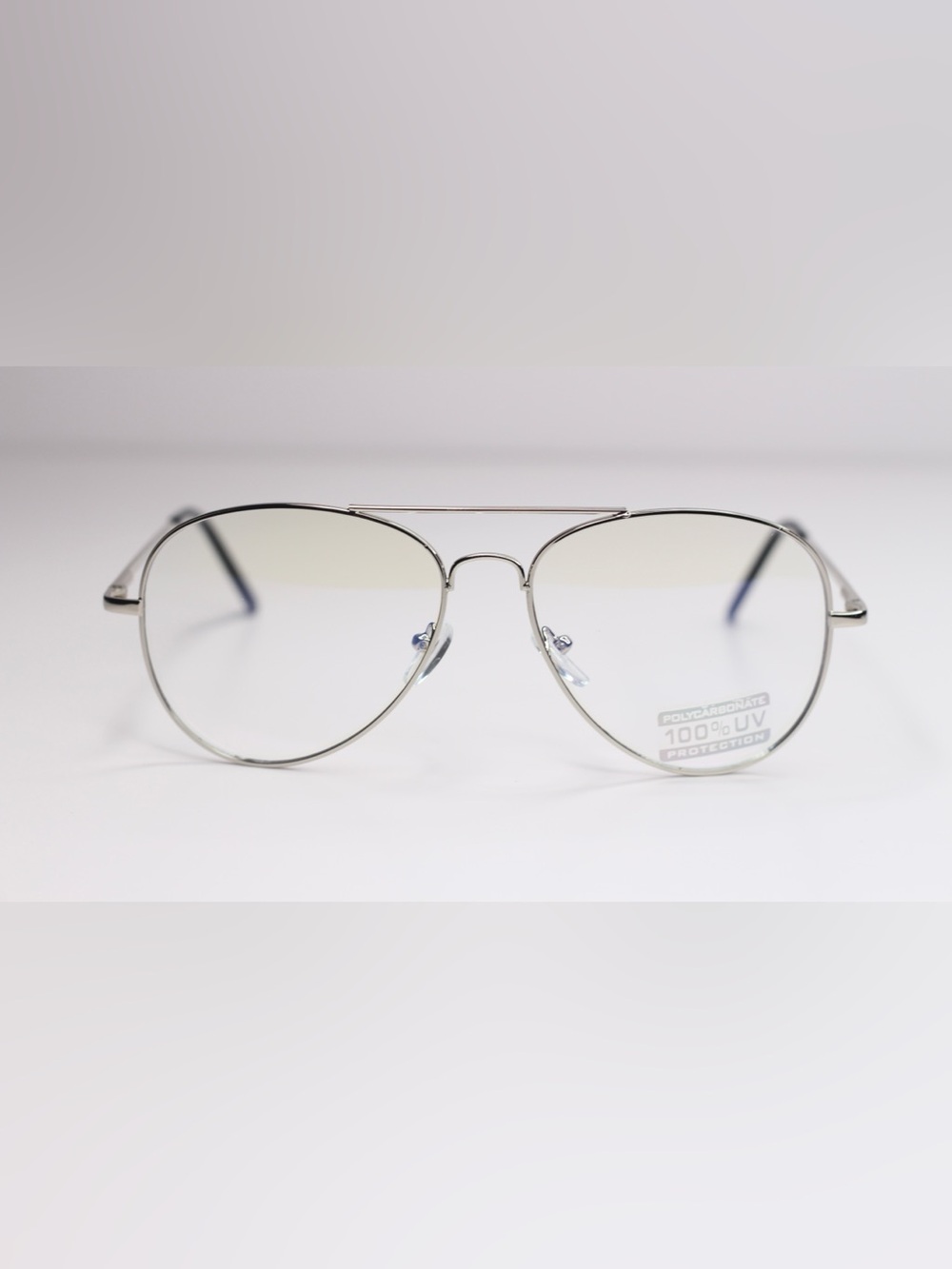 Aviator Sunglasses with Light Tint